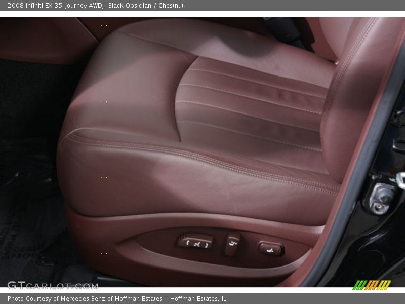 Black Obsidian / Chestnut 2008 Infiniti EX 35 Journey AWD
