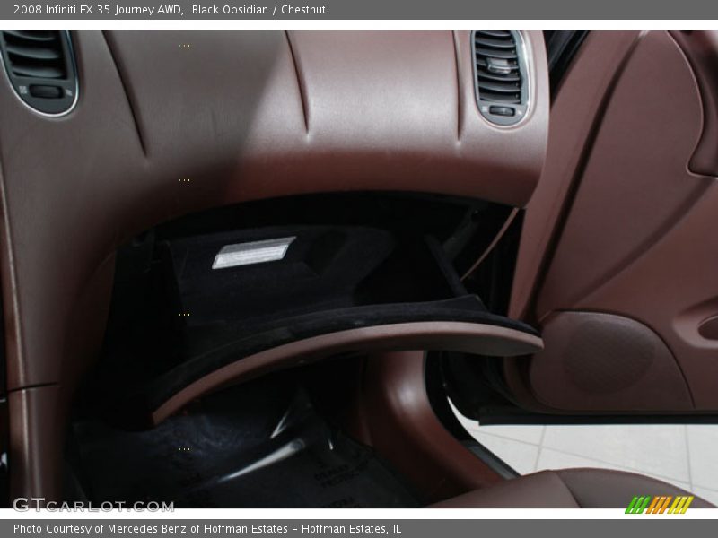 Black Obsidian / Chestnut 2008 Infiniti EX 35 Journey AWD