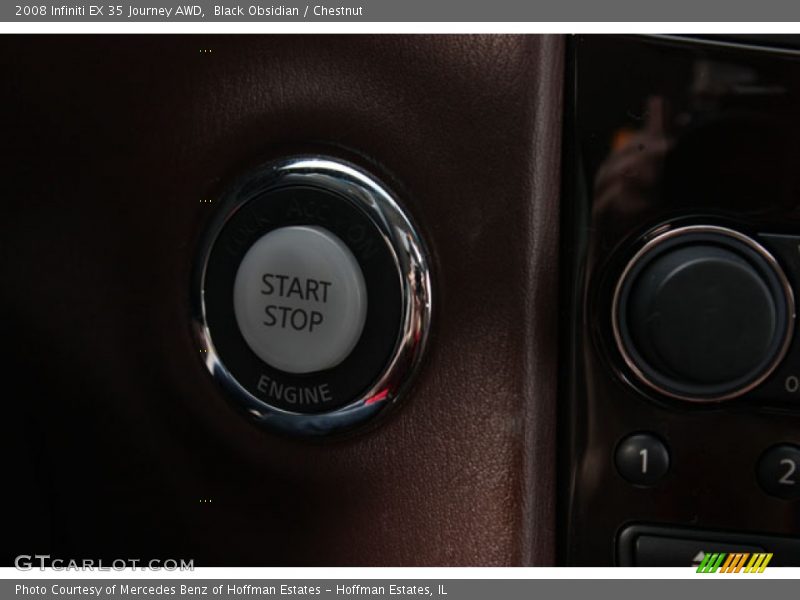 Black Obsidian / Chestnut 2008 Infiniti EX 35 Journey AWD