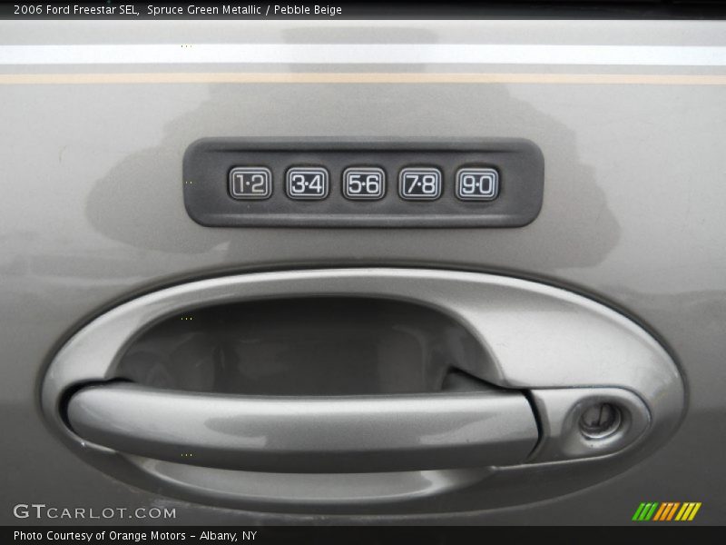Spruce Green Metallic / Pebble Beige 2006 Ford Freestar SEL
