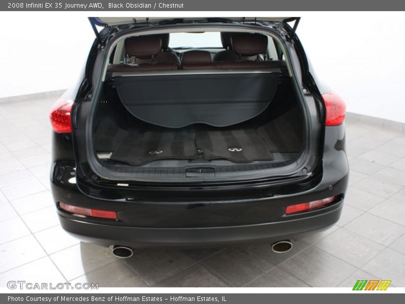 Black Obsidian / Chestnut 2008 Infiniti EX 35 Journey AWD