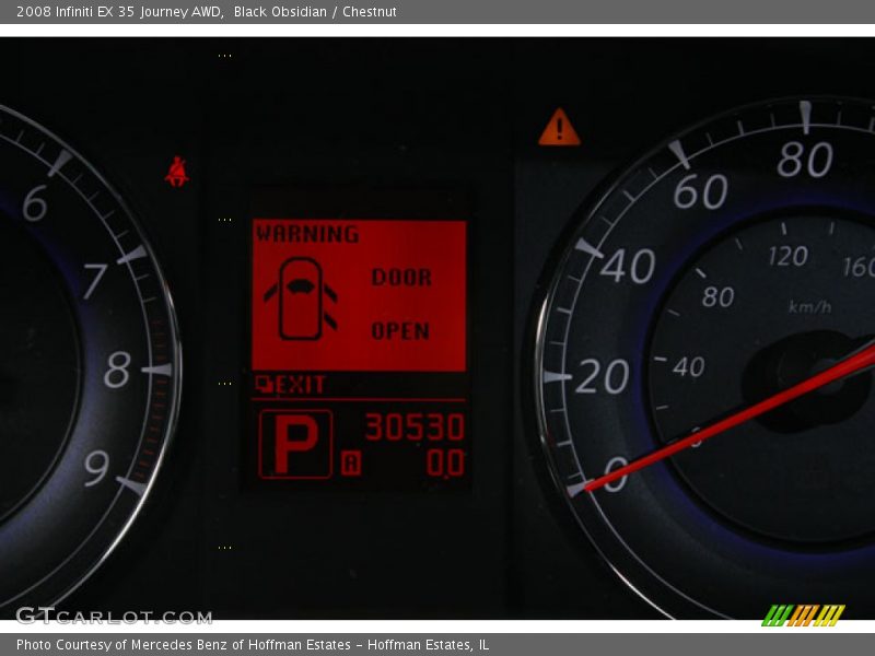Black Obsidian / Chestnut 2008 Infiniti EX 35 Journey AWD