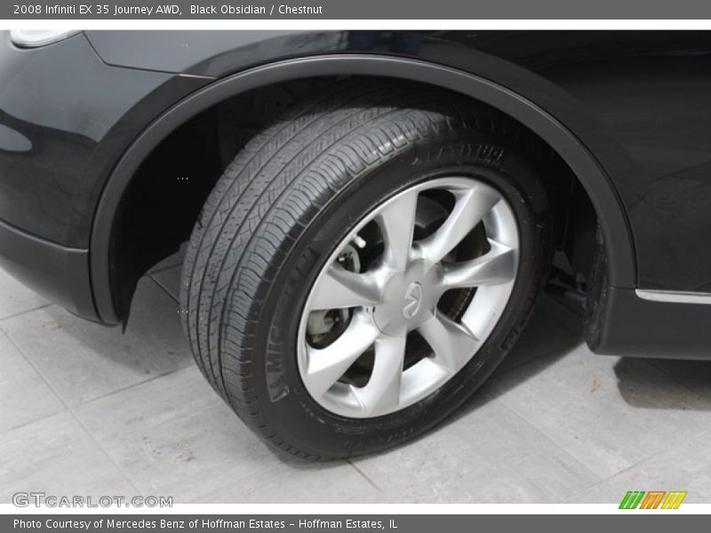 Black Obsidian / Chestnut 2008 Infiniti EX 35 Journey AWD