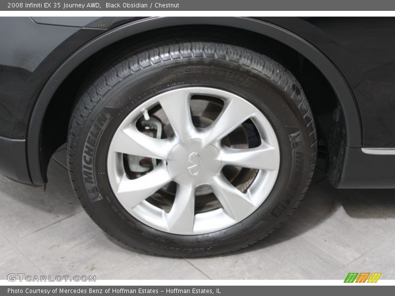 Black Obsidian / Chestnut 2008 Infiniti EX 35 Journey AWD