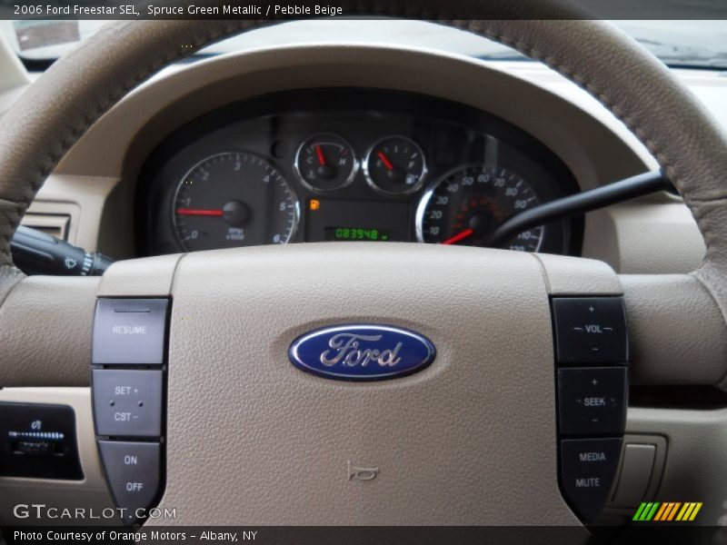 Spruce Green Metallic / Pebble Beige 2006 Ford Freestar SEL