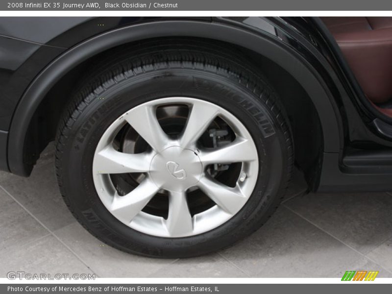 Black Obsidian / Chestnut 2008 Infiniti EX 35 Journey AWD