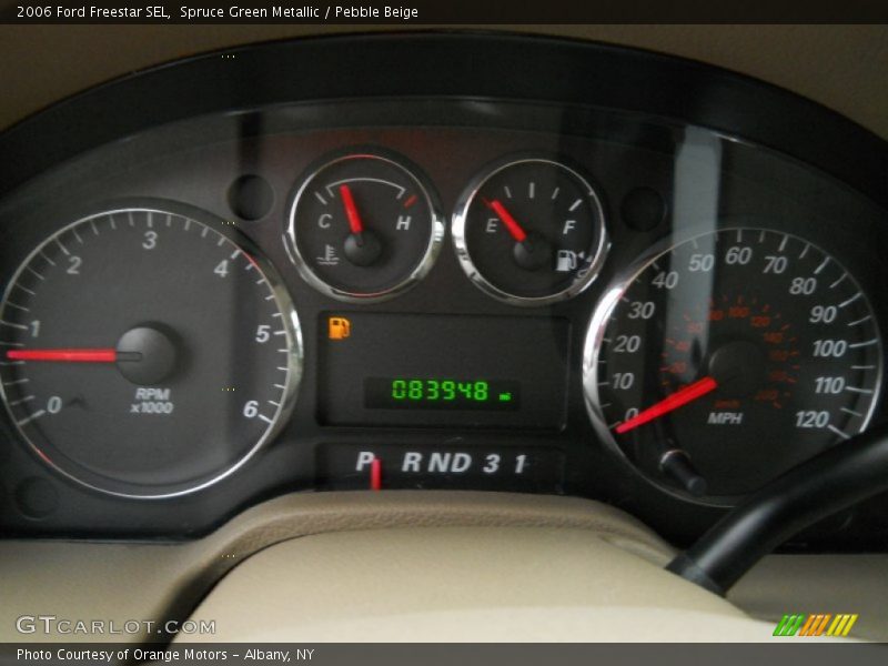 Spruce Green Metallic / Pebble Beige 2006 Ford Freestar SEL