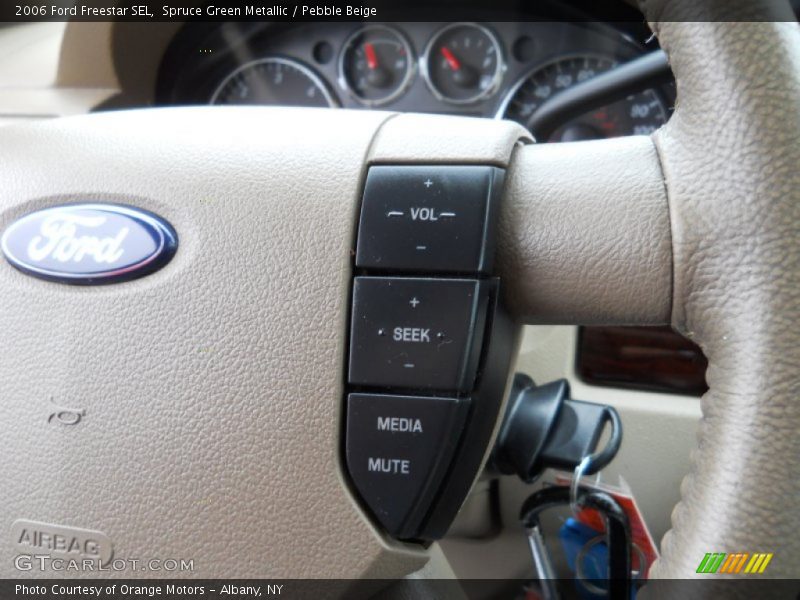 Spruce Green Metallic / Pebble Beige 2006 Ford Freestar SEL