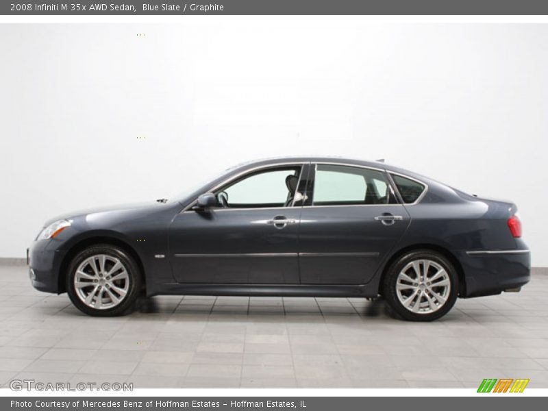 Blue Slate / Graphite 2008 Infiniti M 35x AWD Sedan