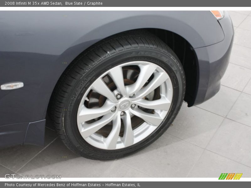 Blue Slate / Graphite 2008 Infiniti M 35x AWD Sedan