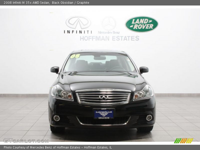 Black Obsidian / Graphite 2008 Infiniti M 35x AWD Sedan