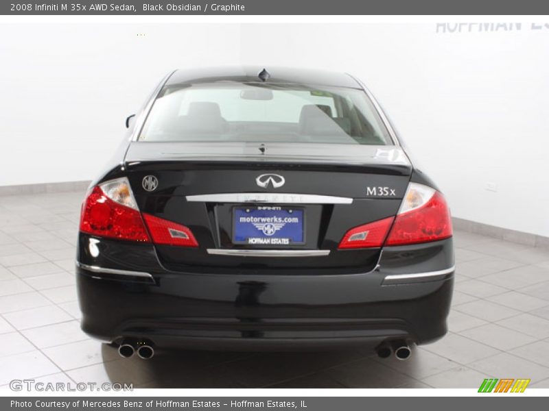 Black Obsidian / Graphite 2008 Infiniti M 35x AWD Sedan