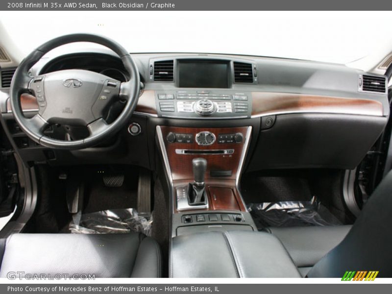 Black Obsidian / Graphite 2008 Infiniti M 35x AWD Sedan