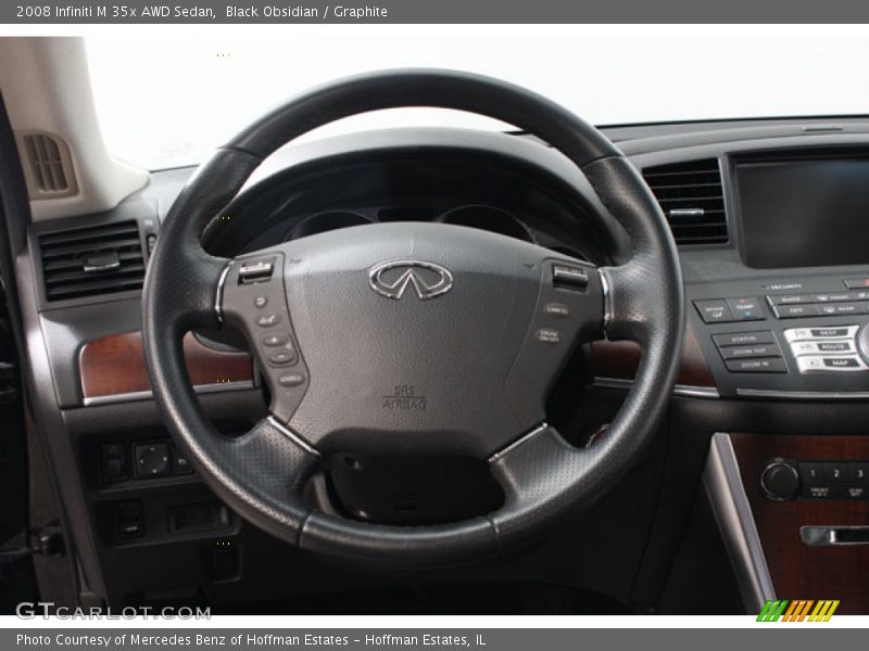 Black Obsidian / Graphite 2008 Infiniti M 35x AWD Sedan