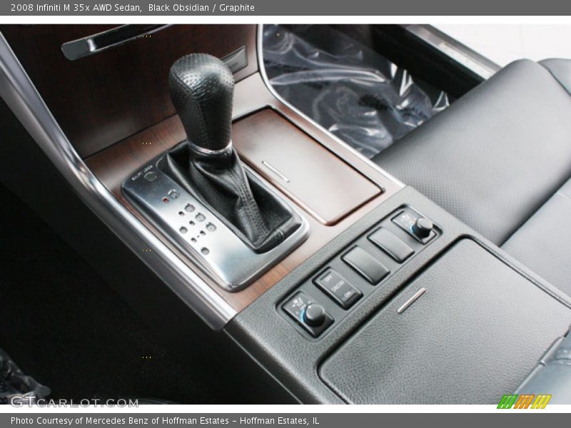 Black Obsidian / Graphite 2008 Infiniti M 35x AWD Sedan