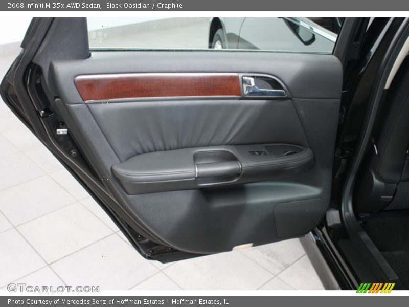 Black Obsidian / Graphite 2008 Infiniti M 35x AWD Sedan