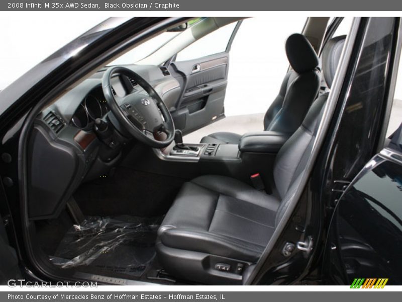 Black Obsidian / Graphite 2008 Infiniti M 35x AWD Sedan