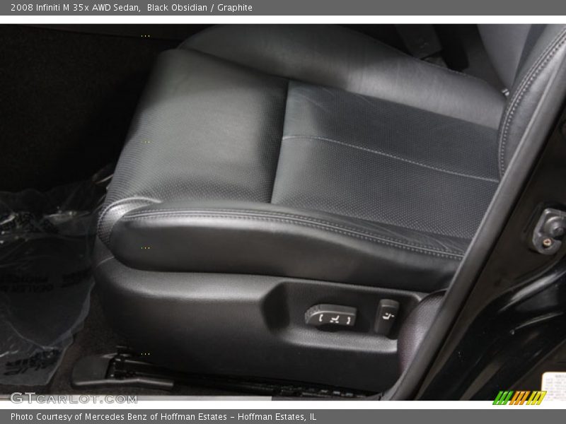 Black Obsidian / Graphite 2008 Infiniti M 35x AWD Sedan