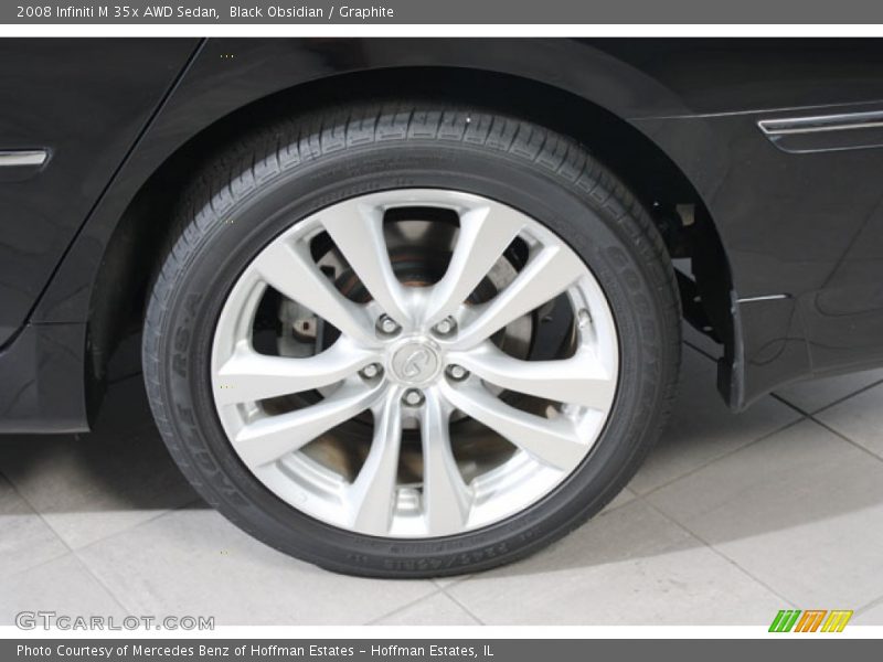 Black Obsidian / Graphite 2008 Infiniti M 35x AWD Sedan