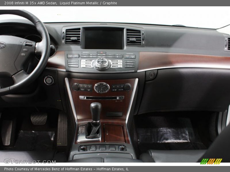 Liquid Platinum Metallic / Graphite 2008 Infiniti M 35x AWD Sedan