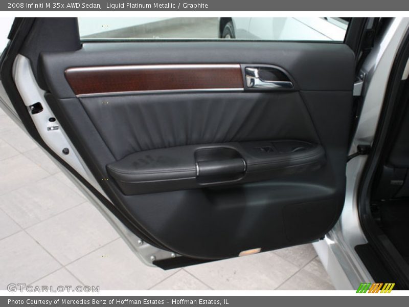 Liquid Platinum Metallic / Graphite 2008 Infiniti M 35x AWD Sedan