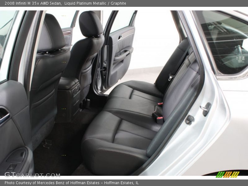 Liquid Platinum Metallic / Graphite 2008 Infiniti M 35x AWD Sedan