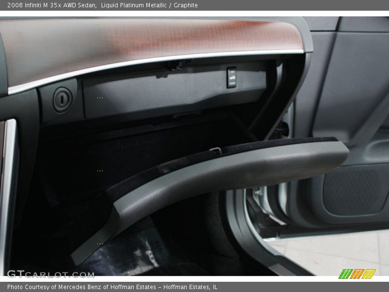 Liquid Platinum Metallic / Graphite 2008 Infiniti M 35x AWD Sedan