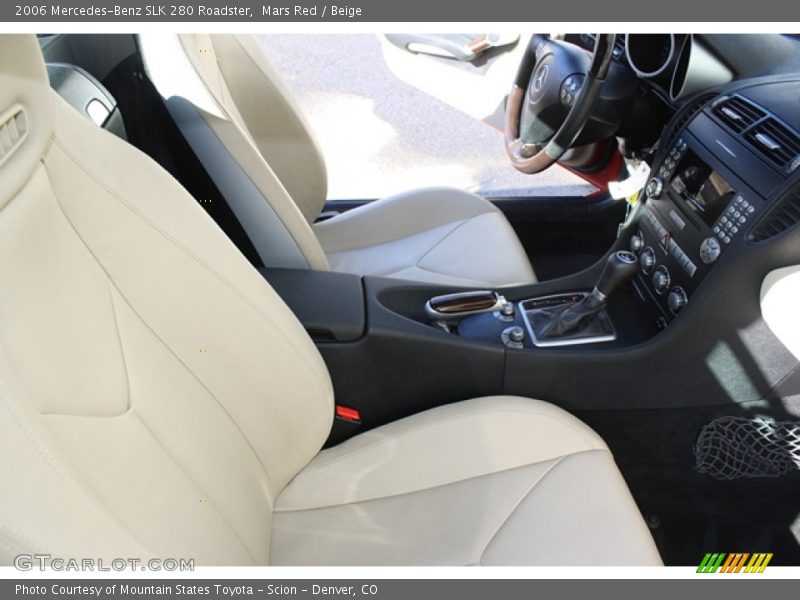 Mars Red / Beige 2006 Mercedes-Benz SLK 280 Roadster