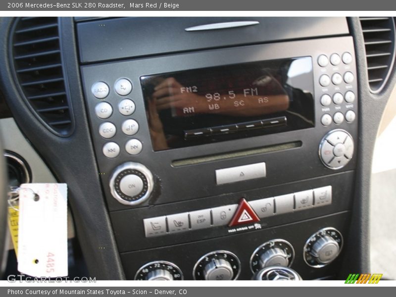Mars Red / Beige 2006 Mercedes-Benz SLK 280 Roadster