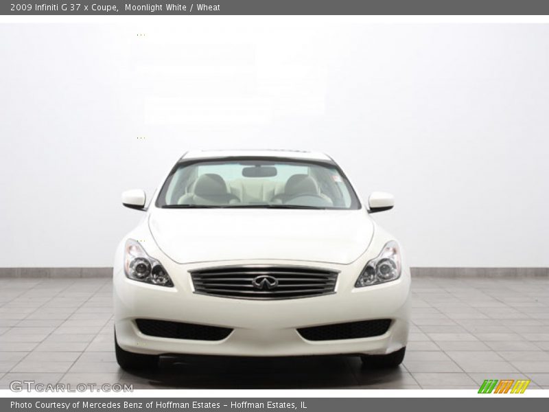 Moonlight White / Wheat 2009 Infiniti G 37 x Coupe