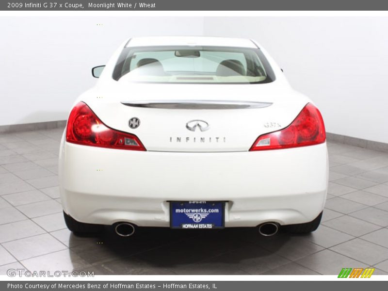 Moonlight White / Wheat 2009 Infiniti G 37 x Coupe