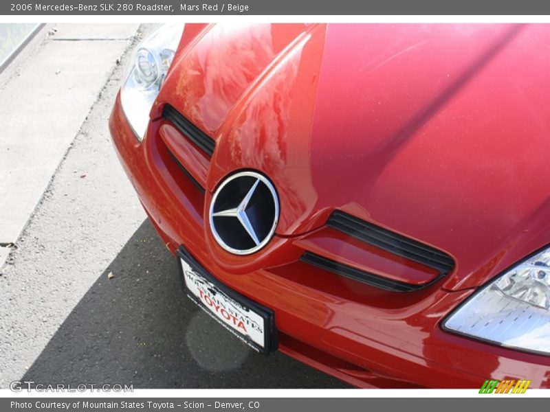 Mars Red / Beige 2006 Mercedes-Benz SLK 280 Roadster