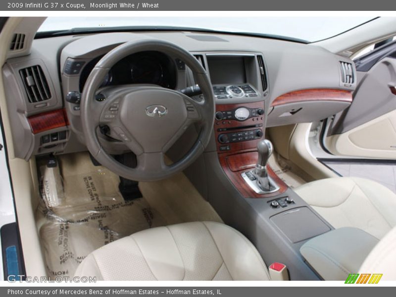  2009 G 37 x Coupe Wheat Interior