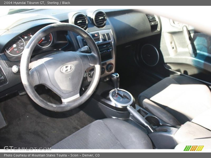 Sterling / Black 2004 Hyundai Tiburon GT