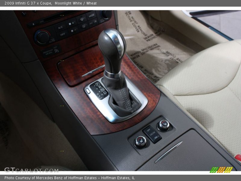  2009 G 37 x Coupe 7 Speed ASC Automatic Shifter