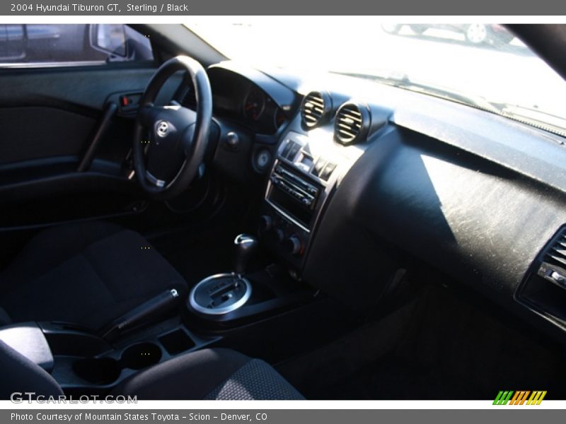 Sterling / Black 2004 Hyundai Tiburon GT