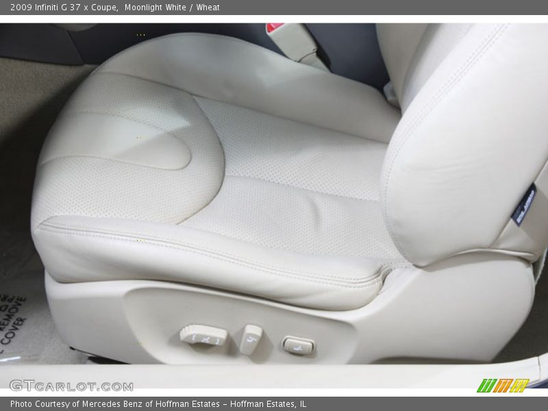 Moonlight White / Wheat 2009 Infiniti G 37 x Coupe