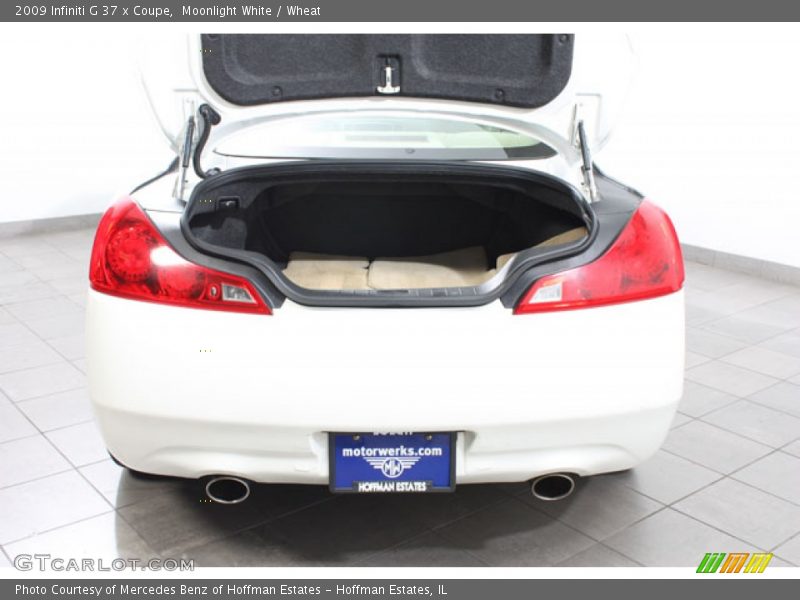Moonlight White / Wheat 2009 Infiniti G 37 x Coupe