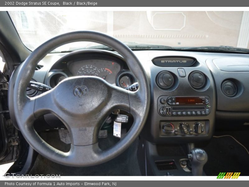 Dashboard of 2002 Stratus SE Coupe