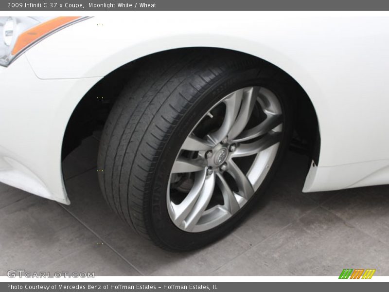 Moonlight White / Wheat 2009 Infiniti G 37 x Coupe