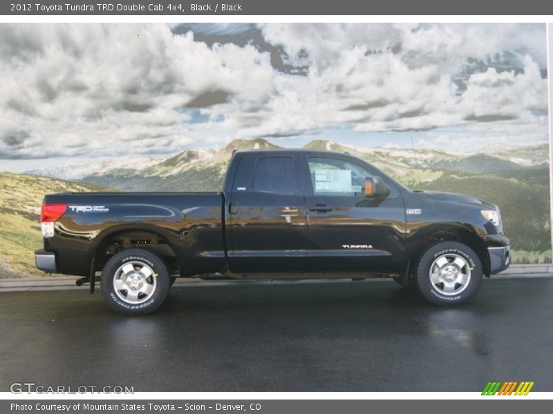 Black / Black 2012 Toyota Tundra TRD Double Cab 4x4