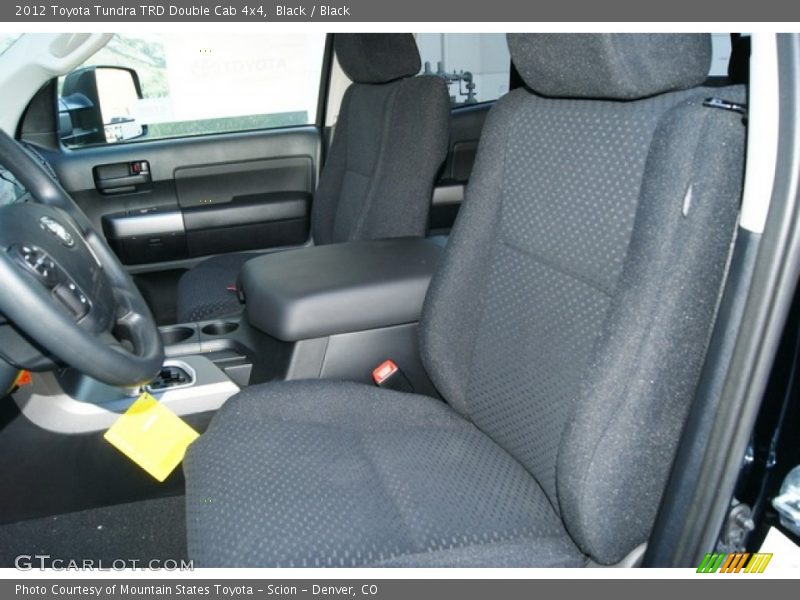 Black / Black 2012 Toyota Tundra TRD Double Cab 4x4