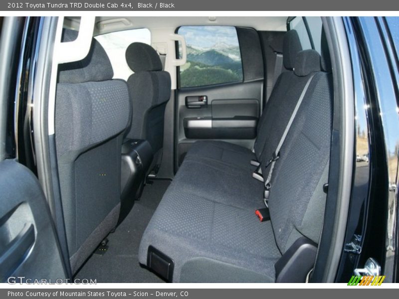 Black / Black 2012 Toyota Tundra TRD Double Cab 4x4