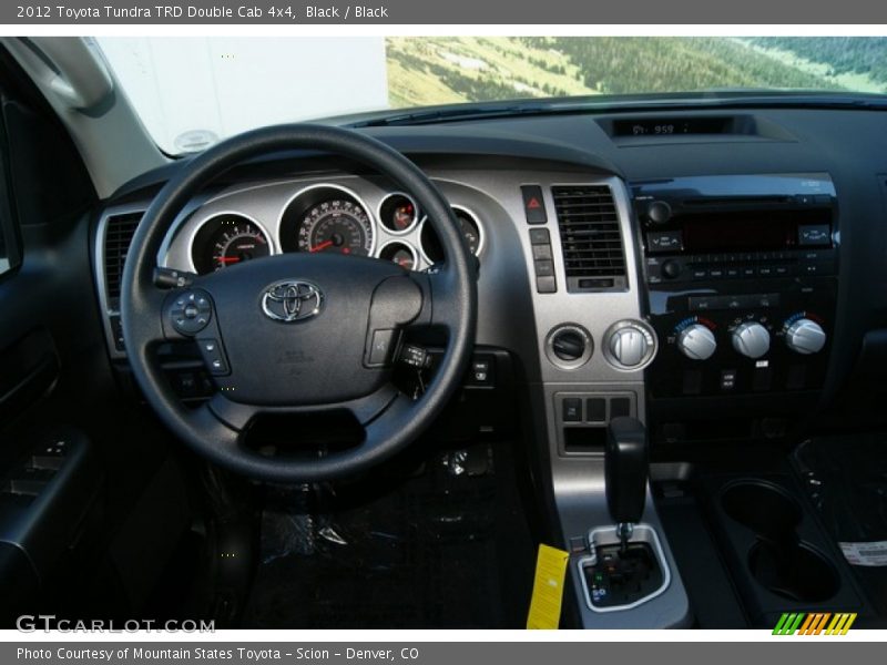 Black / Black 2012 Toyota Tundra TRD Double Cab 4x4