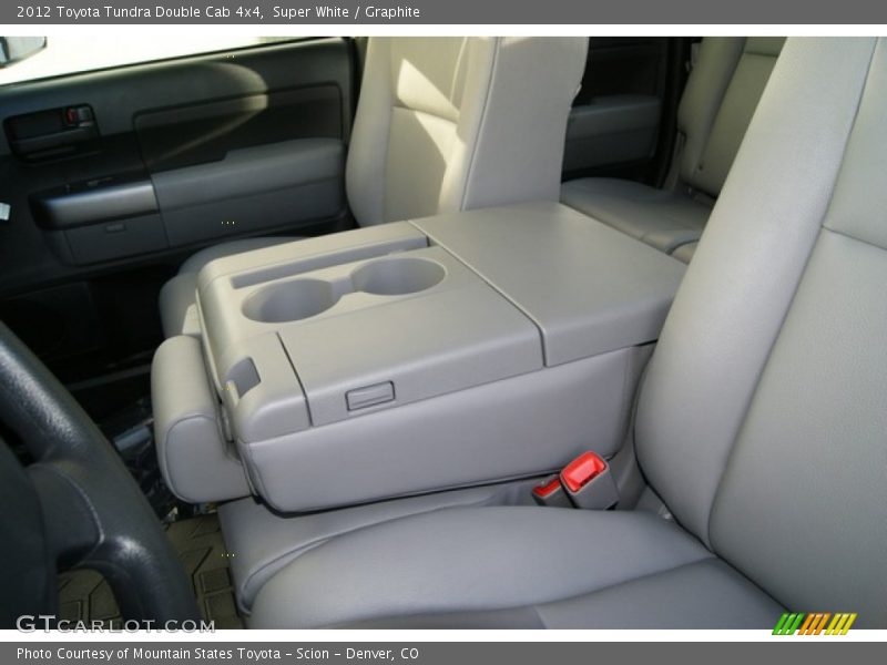 Super White / Graphite 2012 Toyota Tundra Double Cab 4x4