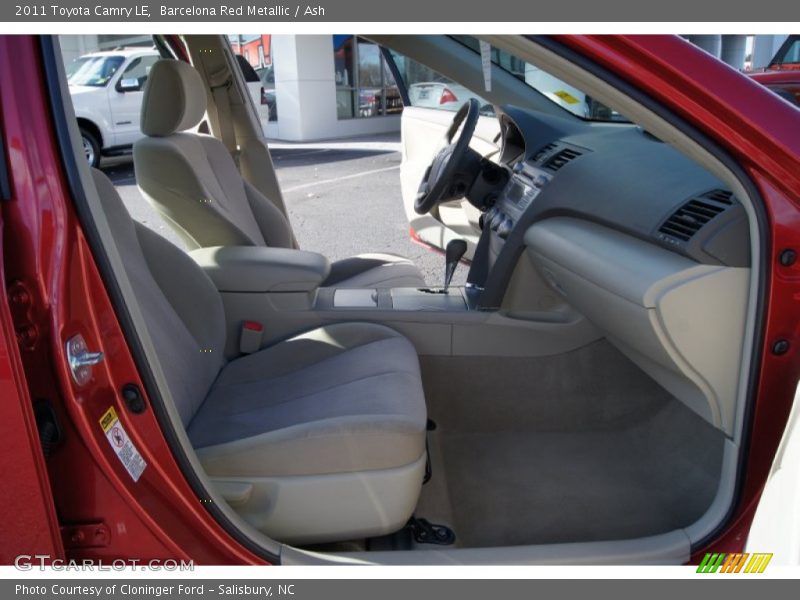 Barcelona Red Metallic / Ash 2011 Toyota Camry LE