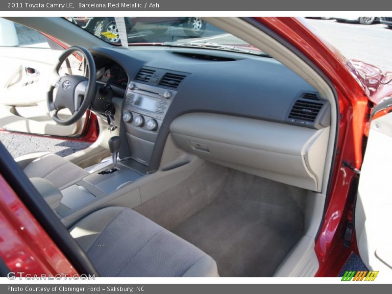 Barcelona Red Metallic / Ash 2011 Toyota Camry LE