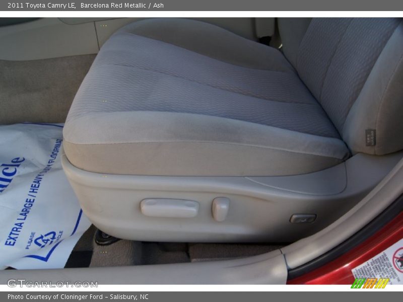 Barcelona Red Metallic / Ash 2011 Toyota Camry LE