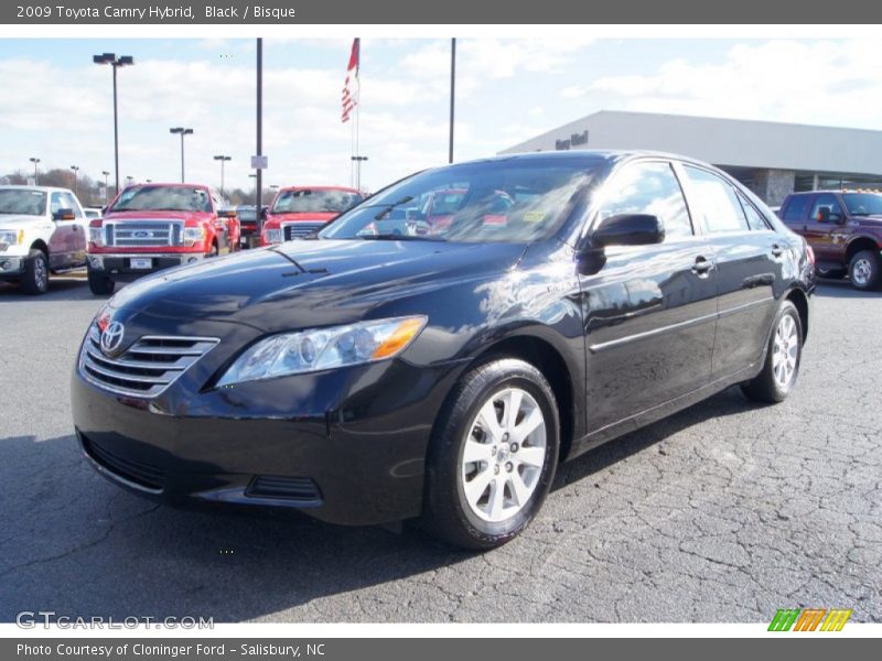 Black / Bisque 2009 Toyota Camry Hybrid