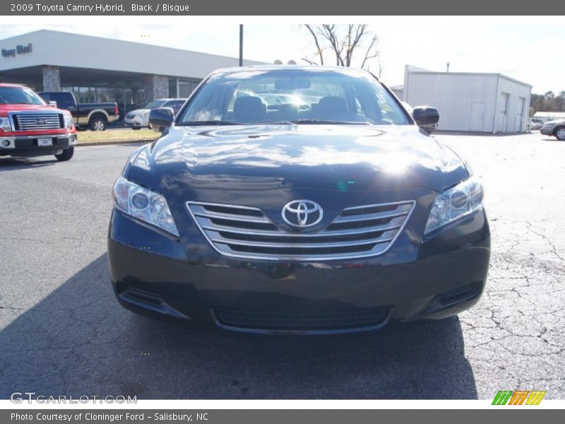 Black / Bisque 2009 Toyota Camry Hybrid